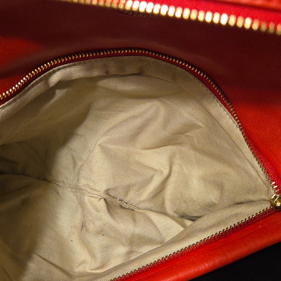 Tory Burch Red Clutch - Picture 11 of 13